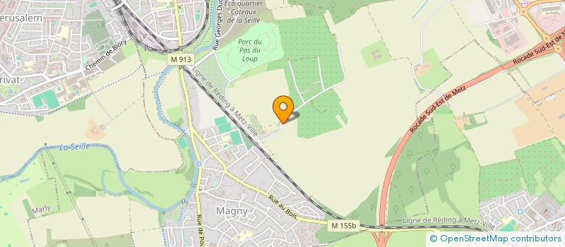 localisation de l'entreprise MONSIEUR DAVID KENNEL  METZ