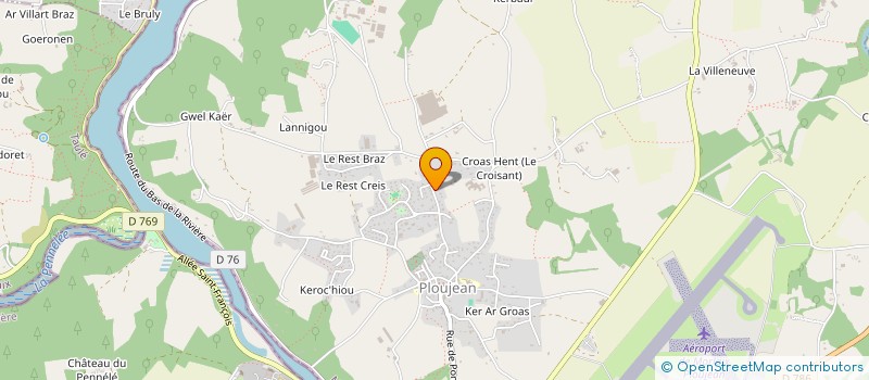 localisation de l'entreprise MONSIEUR DAVID KERGOAT à MORLAIX