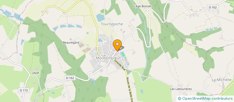 localisation de l'entreprise MONSIEUR DAVID KERLOEGUEN  MONTEMBUF