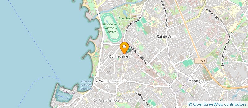 localisation de l'entreprise MONSIEUR DAVID KESSOUS à MARSEILLE