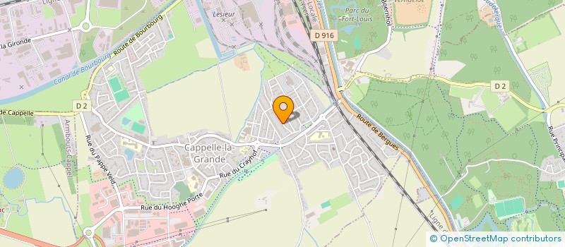 localisation de l'entreprise MONSIEUR DAVID KESTELOOT  CAPPELLE-LA-GRANDE