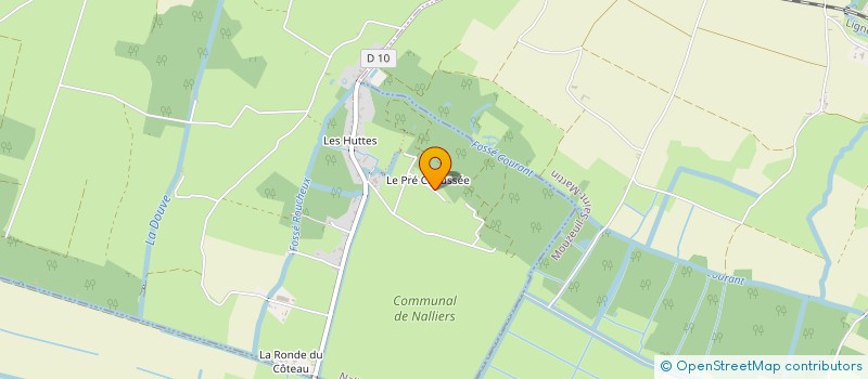 localisation de l'entreprise MONSIEUR DAVID KEUSCH  NALLIERS