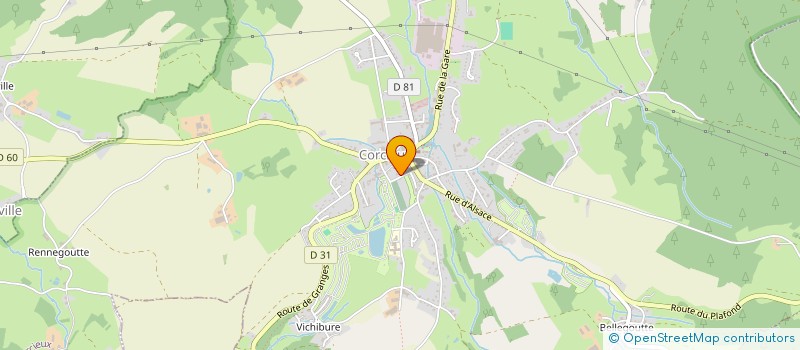 localisation de l'entreprise MONSIEUR DAVID KIENTZLER  LES POULIERES