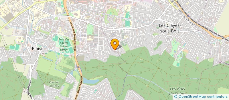localisation de l'entreprise MONSIEUR DAVID KIM-VAISSAIRE à LES CLAYES-SOUS-BOIS