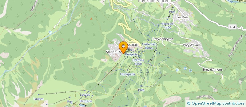 localisation de l'entreprise MONSIEUR DAVID KING  PUY-SAINT-VINCENT