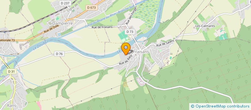 localisation de l'entreprise MONSIEUR DAVID KOBIELSKI  ROCHEFORT-SUR-NENON