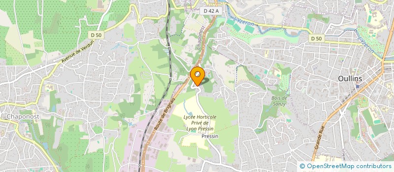 localisation de l'entreprise MONSIEUR DAVID KOCH  SAINT-GENIS-LAVAL