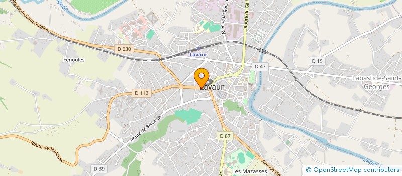 localisation de l'entreprise MONSIEUR DAVID KOCINSKI  LAVAUR