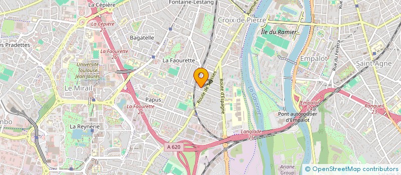 localisation de l'entreprise MONSIEUR DAVID KOSIENIAK  TOULOUSE