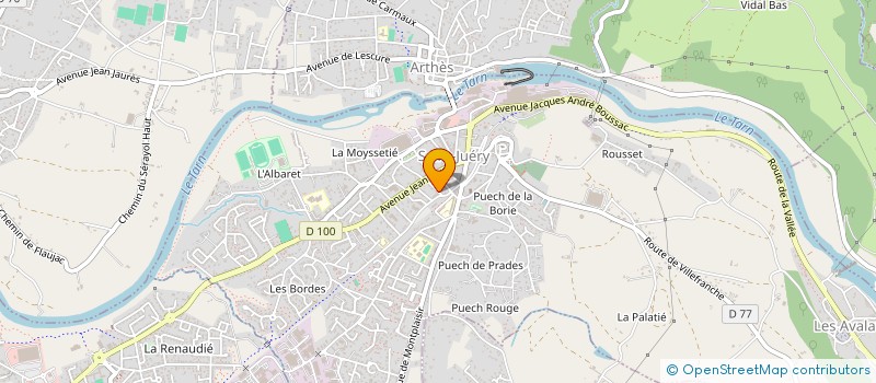 localisation de l'entreprise MONSIEUR DAVID KOWALCZYK à SAINT-JUERY