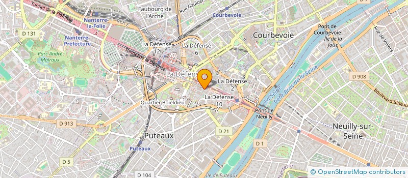 localisation de l'entreprise MONSIEUR DAVID KRIEF à PUTEAUX
