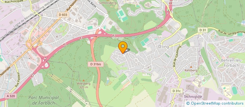 localisation de l'entreprise MONSIEUR DAVID KRUMINS  TING