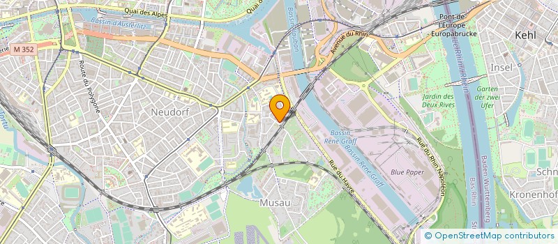 localisation de l'entreprise MONSIEUR DAVID KUNTZ à STRASBOURG