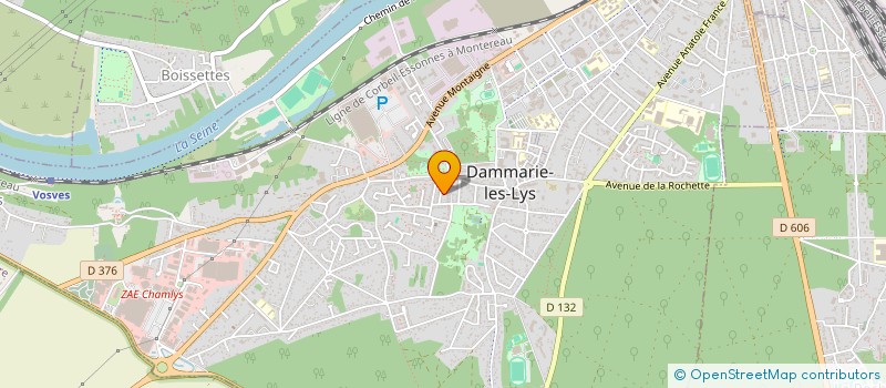 localisation de l'entreprise MONSIEUR DAVID KUZUCU à DAMMARIE-LES-LYS