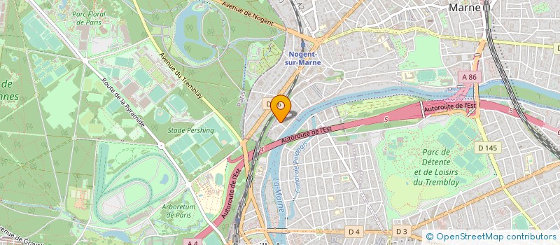 localisation de l'entreprise MONSIEUR DAVID LABARBE  JOINVILLE-LE-PONT