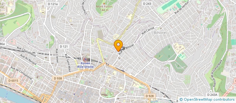 localisation de l'entreprise MONSIEUR DAVID LABAT SAINT VINCENT à ROUEN