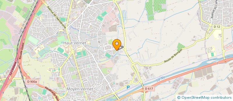 localisation de l'entreprise MONSIEUR DAVID LABORDE  PERPIGNAN