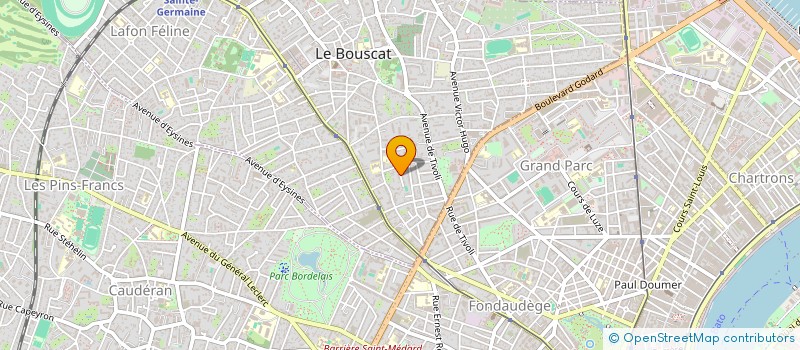 localisation de l'entreprise MONSIEUR DAVID LAFABRIE  MERIGNAC