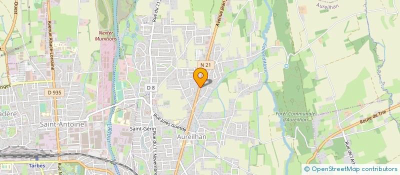 localisation de l'entreprise MONSIEUR DAVID LAFERTIN  IBOS