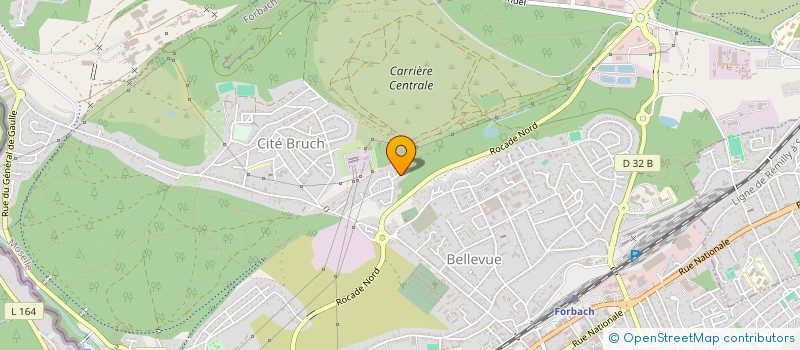 localisation de l'entreprise MONSIEUR DAVID LAFERTIN  FORBACH