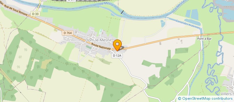 localisation de l'entreprise MONSIEUR DAVID LAFLEUR  CHARLEVILLE-MEZIERES