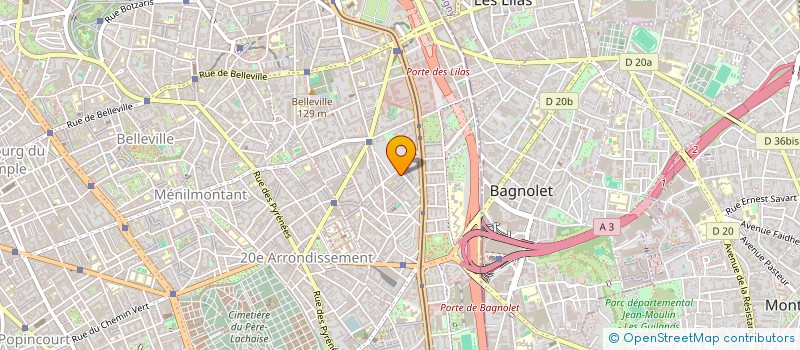 localisation de l'entreprise MONSIEUR DAVID LAFORGUE  PARIS