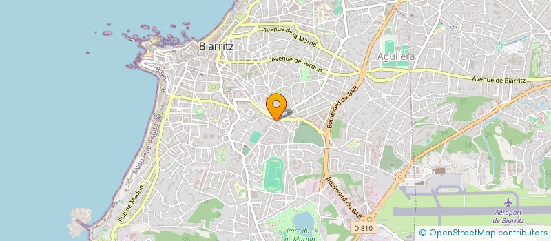localisation de l'entreprise MONSIEUR DAVID LAFOURCADE à BIARRITZ