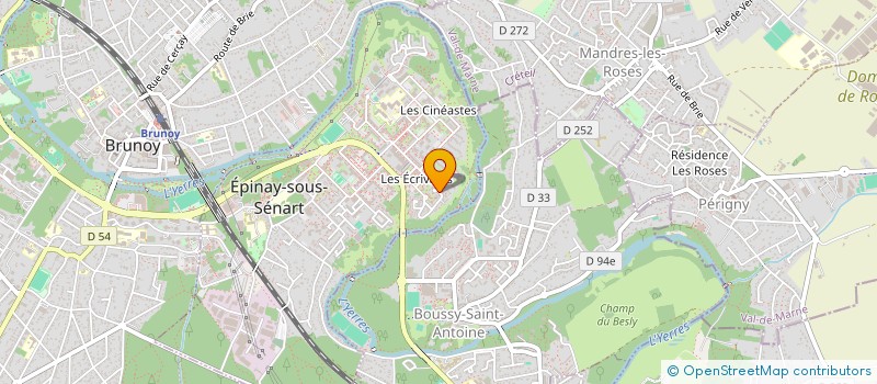 localisation de l'entreprise MONSIEUR DAVID LAGINHA à EPINAY-SOUS-SENART
