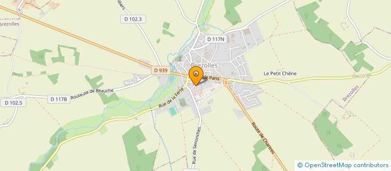 localisation de l'entreprise MONSIEUR DAVID LAGOUTE à BREZOLLES
