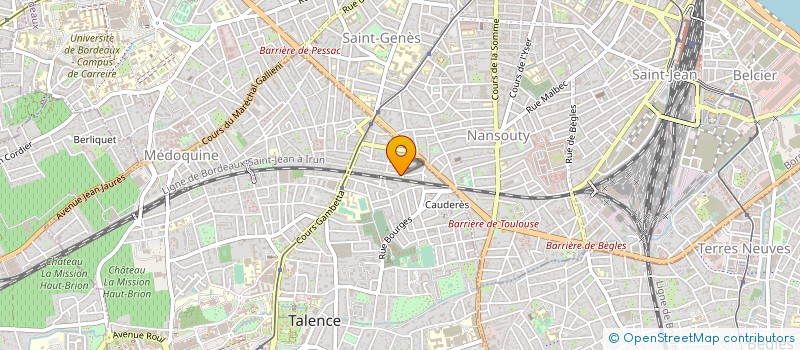 localisation de l'entreprise MONSIEUR DAVID LAGRENEE à TALENCE