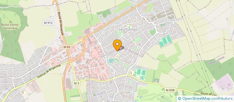 localisation de l'entreprise MONSIEUR DAVID LAGRENEE  PULNOY