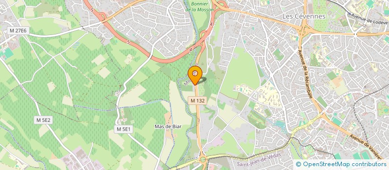 localisation de l'entreprise MONSIEUR DAVID LAGRENEE à MONTPELLIER
