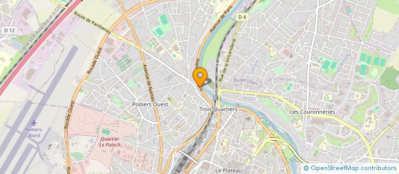 localisation de l'entreprise MONSIEUR DAVID LAGUERIN  CARNAC