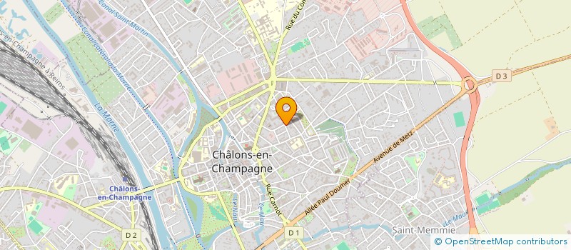 localisation de l'entreprise MONSIEUR DAVID LAHENNIER  CHALONS-EN-CHAMPAGNE