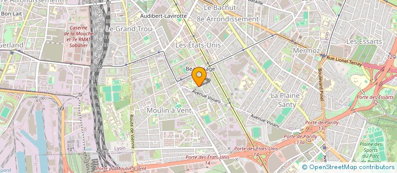 localisation de l'entreprise MONSIEUR DAVID LAILLE  LYON