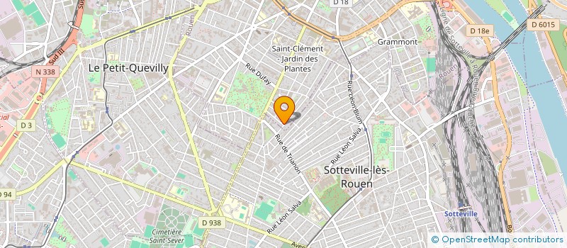 localisation de l'entreprise MONSIEUR DAVID LALLEMAND  ROUEN