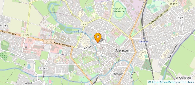 localisation de l'entreprise MONSIEUR DAVID LALLEMAND à ALENCON