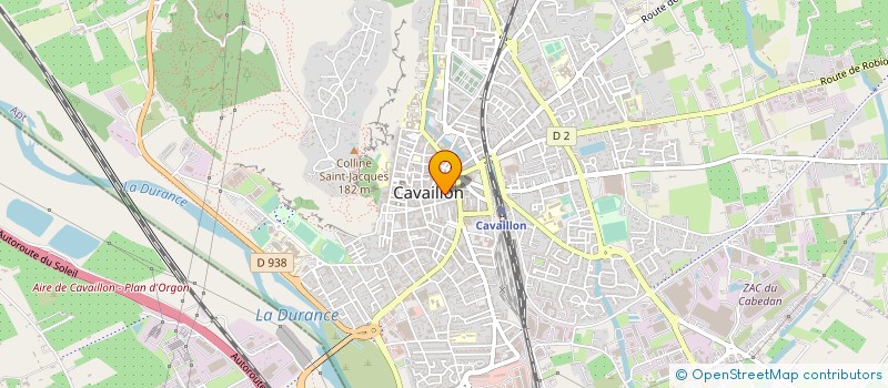 localisation de l'entreprise MONSIEUR DAVID LALOUM  CAVAILLON