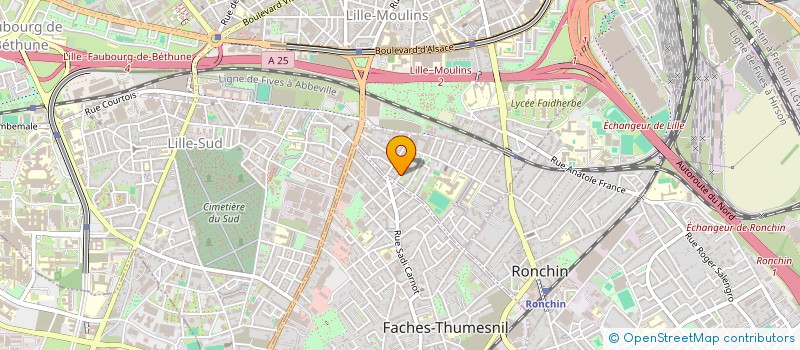 localisation de l'entreprise MONSIEUR DAVID LAMAND à LILLE