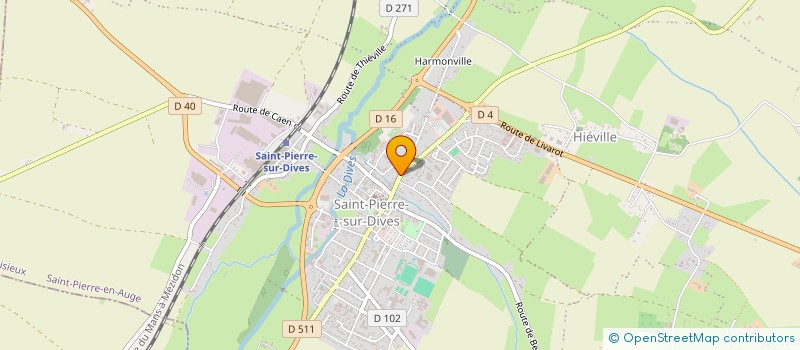 localisation de l'entreprise MONSIEUR DAVID LAMBARD à SAINT-PIERRE-EN-AUGE