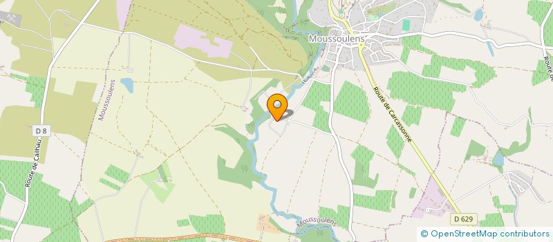 localisation de l'entreprise MONSIEUR DAVID LAMBERT  ALZONNE