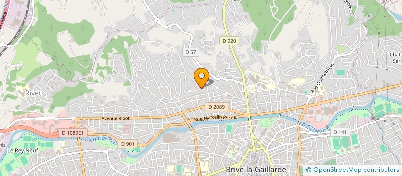 localisation de l'entreprise MONSIEUR DAVID LAMBLIN à BRIVE-LA-GAILLARDE