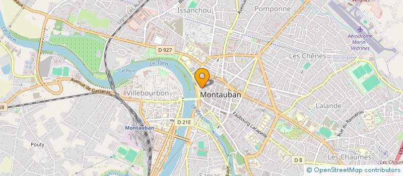 localisation de l'entreprise MONSIEUR DAVID LAMBLIN  MONTAUBAN