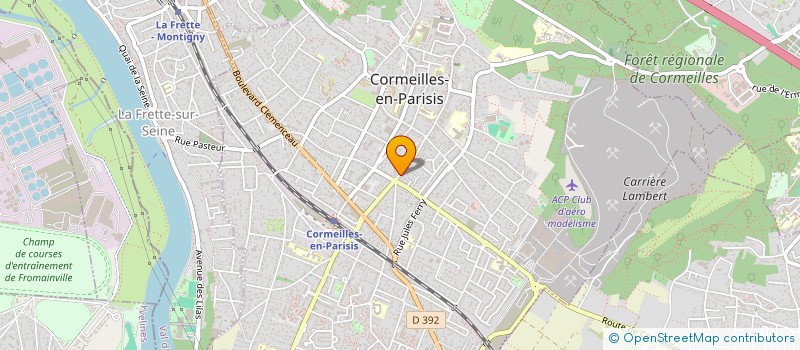 localisation de l'entreprise MONSIEUR DAVID LAMOUR à CORMEILLES-EN-PARISIS