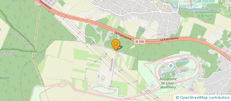 localisation de l'entreprise MONSIEUR DAVID LANCEZEUX  MARCOUSSIS