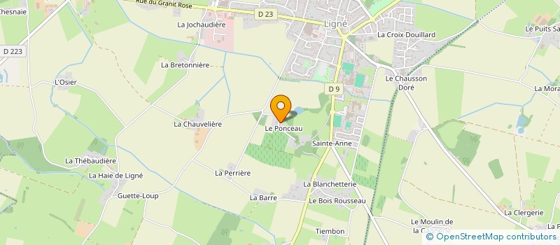 localisation de l'entreprise MONSIEUR DAVID LANDRON à LIGNE