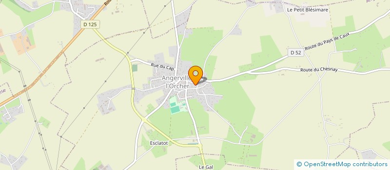 localisation de l'entreprise MONSIEUR DAVID LANGLOIS à ANGERVILLE-L'ORCHER