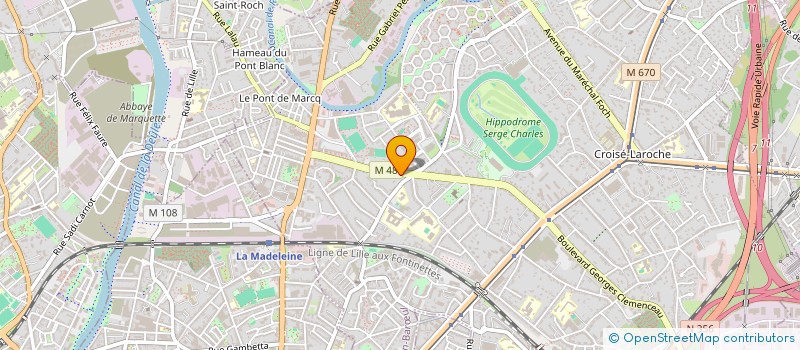 localisation de l'entreprise MONSIEUR DAVID LANNOO  MARCQ-EN-BARUL