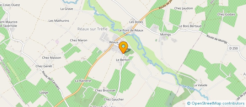 localisation de l'entreprise MONSIEUR DAVID LANTHIOME à REAUX SUR TREFLE