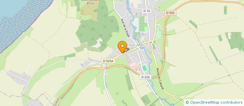 localisation de l'entreprise MONSIEUR DAVID LAPIERRE  CRIEL-SUR-MER